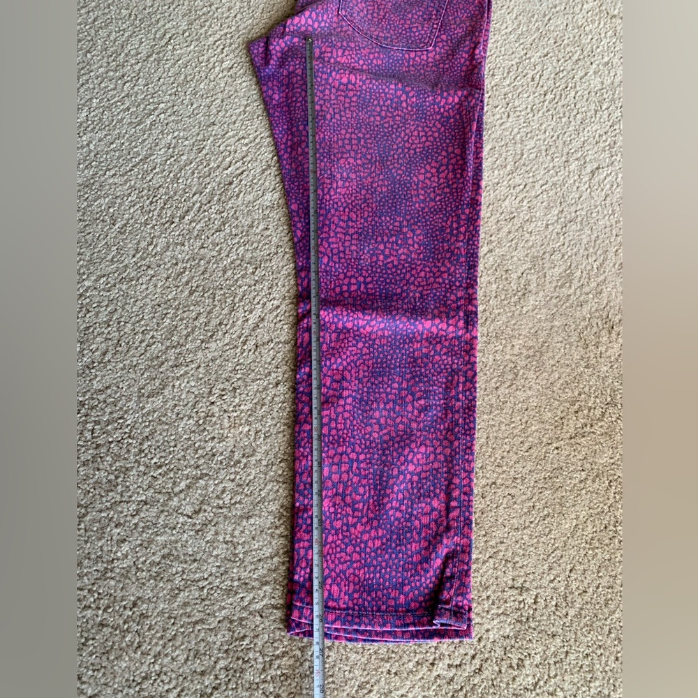 Purple-Blue Patterns Pants, Size 31 - Picture 11 of 16